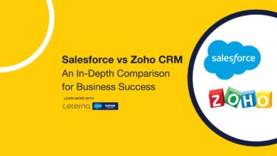 zoho crm vs salesforce